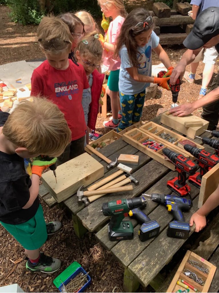 Wooden creations party portrait