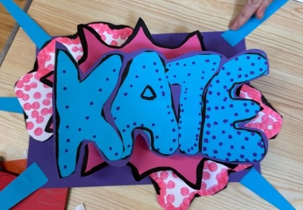 Additional needs workshops - 3d pop art (1)